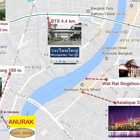 Anurak Guesthouse Bangkok Dış mekan fotoğraf